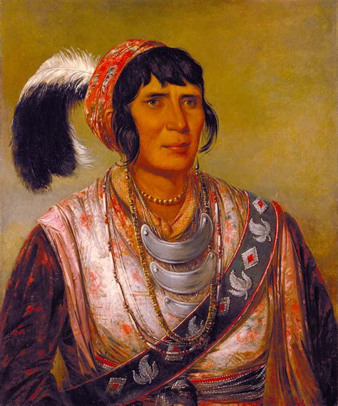 Osceola Head Chief Seminole 1838 George Catlin