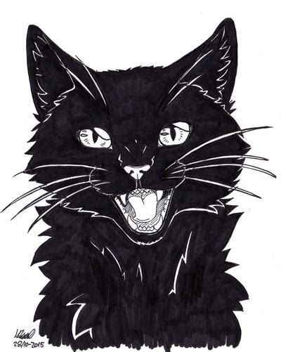 Inktober Drawlloween 28 Black Cat By Nothingspecialx9 On Deviantart