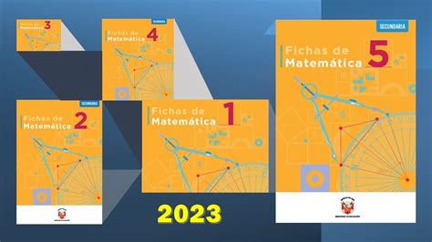Fichas De Matemática De 1ro A 5to Año De Secundaria 2023 Tercera