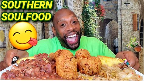 southern soulfood mukbang 먹방 eating show 먹방 youtube