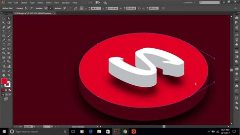 3d Effect Manual In Adobe Illustrator Cc Youtube