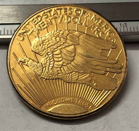 1923 United States Saint Gaudens 20 Twenty Dollars Gold Copy Coin