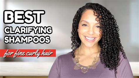 Best Gentle Clarifying Shampoos For Fine Curly Hair Discocurlstv Youtube