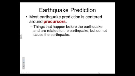 earthquake prediction youtube