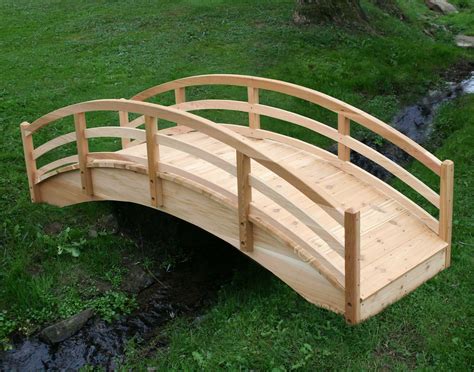 Red Cedar Traditional Arched Bridge 8 Traditional Arched Bridge