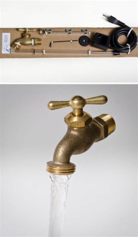 Find perfect spigots and faucets to beautifully blend into the decor. DIY Magic Faucet Fountain | Diy garden fountains, Diy water fountain, Solar fountain