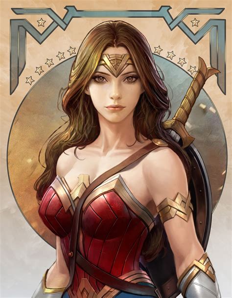 [fan Art] Wonder Woman By Kimsunghwan R Comicscentral