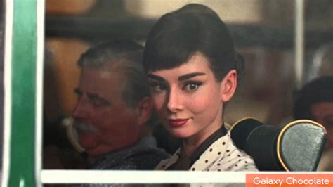 Audrey Hepburn Resurrected For Chocolate Commercial Youtube