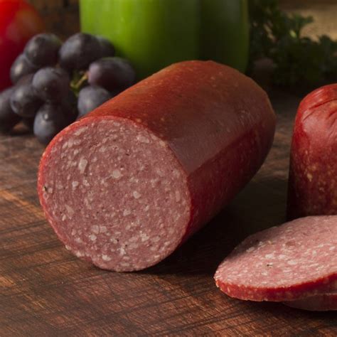 I have some smoked sausage and will be posting a great venison summer sausage with jalapenos and. Beef Summer Sausage With Garlic Flavoring - Order Online - Bacon Scouts