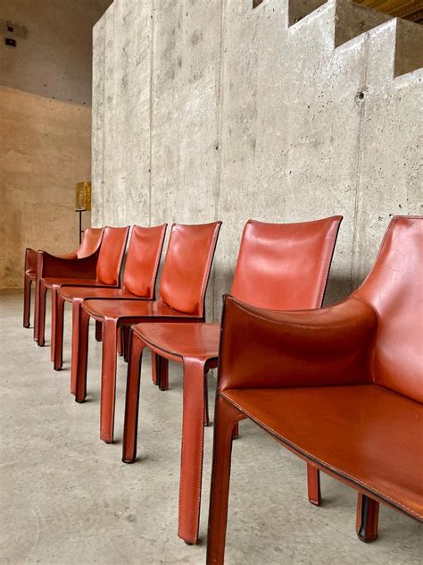 Shop for vintage chairs at auction from mario bellini, starting bids at $1. Mario Bellini "CAB" Chairs for Cassina, 1977, Set of 6 at ...