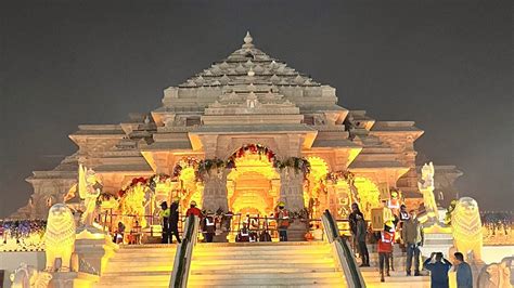 Ayodhya Ram Mandir Live Updates Pran Pratishtha Ceremony Completed