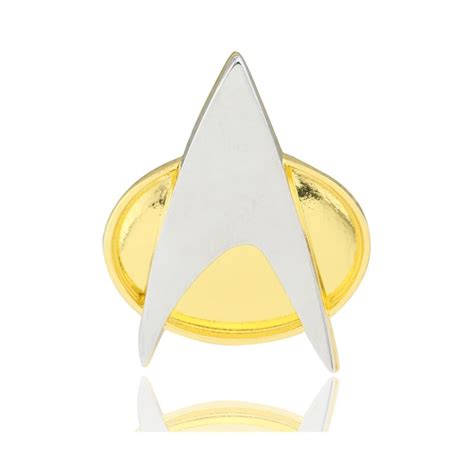 Fashion Arriver Star Trek Brooch Star Alloy Plated Starfleet Communicator Cosplay Party Badge