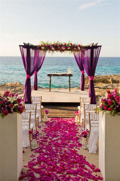 Dreamy And Creative Beach Wedding Ideas 101 Ys Edu Sky Wedding