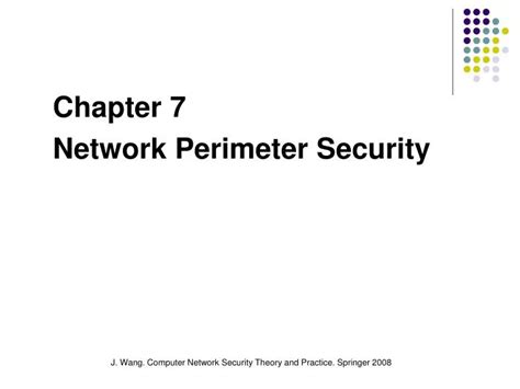 Ppt Chapter 7 Network Perimeter Security Powerpoint Presentation