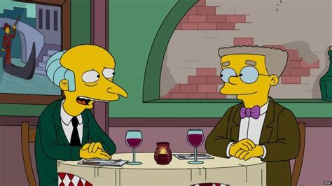 Smithers Comes Out As Gay On The Simpsons Bbc News