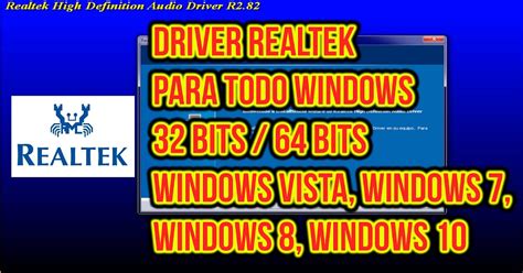Driver Realtek Con Mezcla Stereo Stereo Mix Pagina Oficial Para Windows Vista 7 8 10