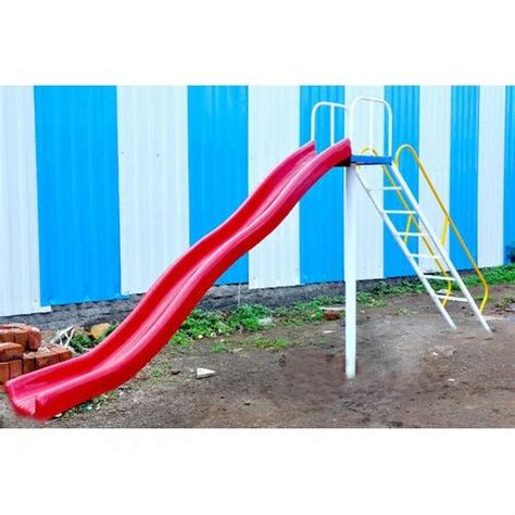 Red Frp Playground Slide Se 007 For Gardenetc Age Group 6 14