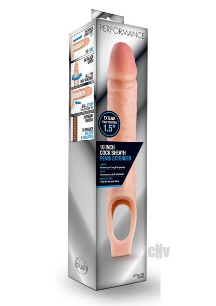 Performance 10 Inches Cock Sheath Penis Extender Beige On Literotica