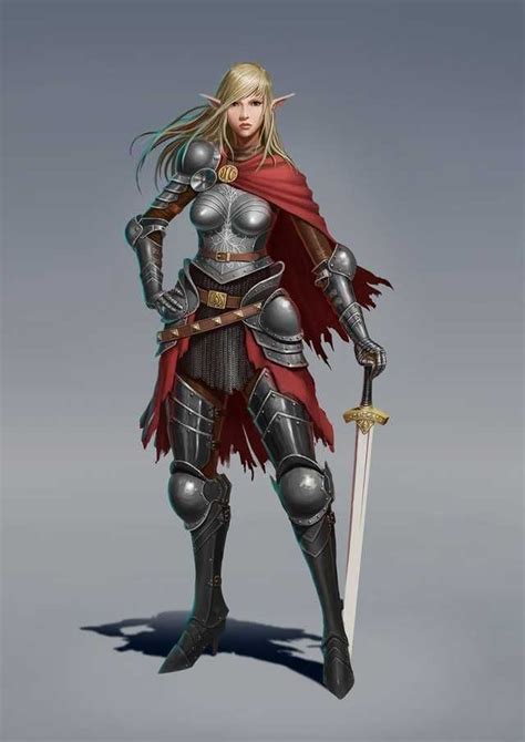 Elves Imgur Fantasy Female Warrior Female Elf Female Knight