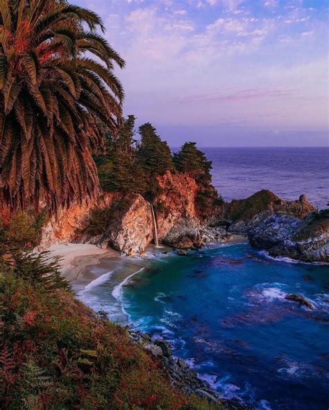 Mcway Falls California Most Beautiful Picture
