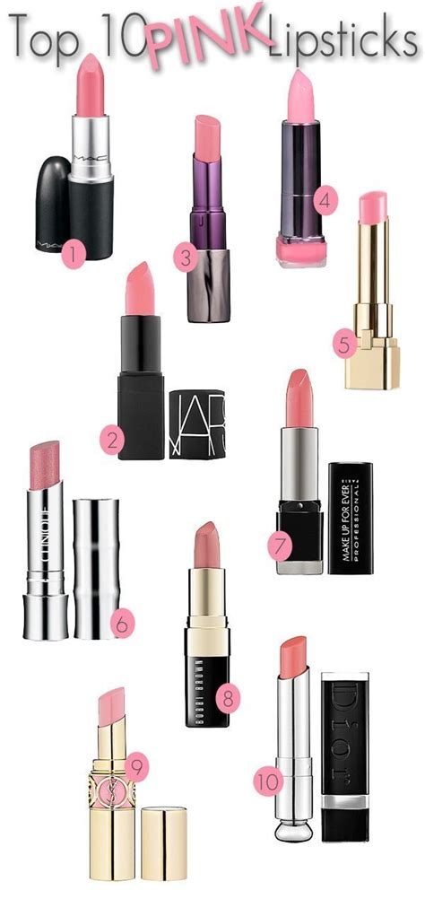 Top 10 Pink Lipsticks By Adeline Pink Lipsticks Best Makeup Products