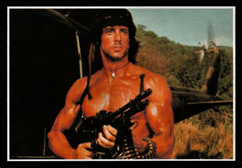 Sylvester Stallone In Rambo First Blood Part Ii 1985 Flickr