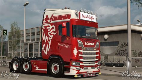 Ets Scania Next Gen Special Griffin Skin X Euro Truck Simulator Mods Club