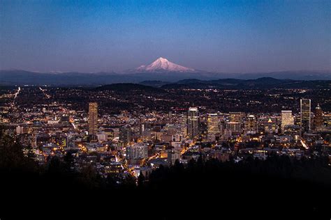 Portland Dusk Photograph By Shaun Astor