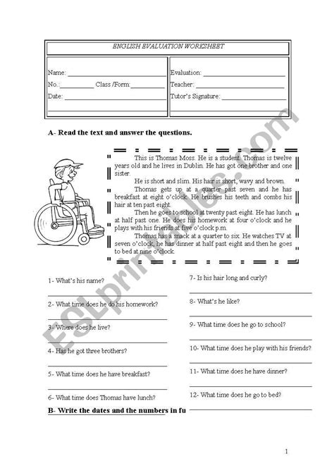 Elementary Esl Worksheet By Joana35