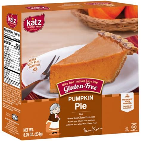 Katz Gluten Free Pumpkin Pie Oz Kroger