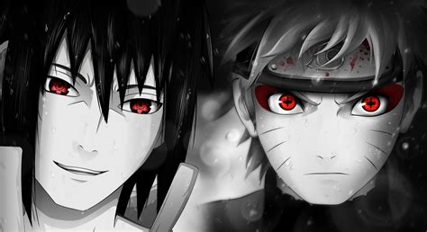 Naruto Sage Mode And Sasuke Mangekyou Sharingan Wallpaper Anime