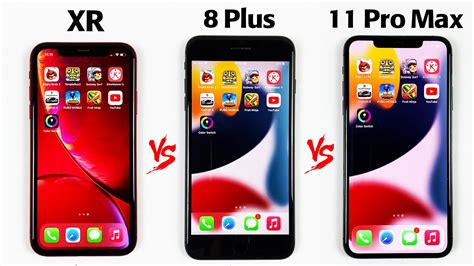 Iphone Xr Vs Iphone 8 Plus Vs 11 Pro Max Speed Test In 2022 Xr Is The