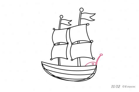 Haus zeichnen und malen für kinder deutsch für kinder farben lernen. Wie Zeichnet Man Ein Schiff - kinderbilder.download ...