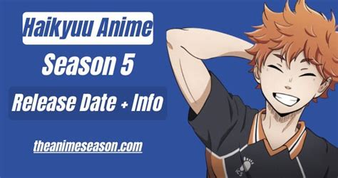 Haikyuu Season 5 Release Date And Update Apr 2024