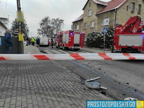 Wypadek Na Ul Ksi Dza Jerzego Popie Uszki W Opolu Dosz O Tam Do