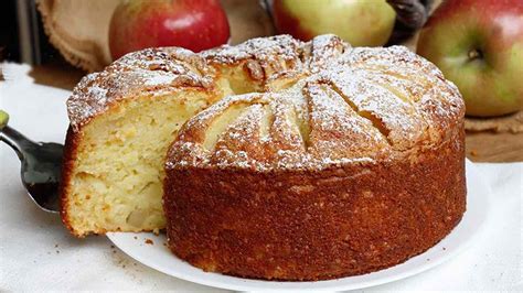 Gâteau aux pommes et à la ricotta Recettes Faciles Recette Gâteau