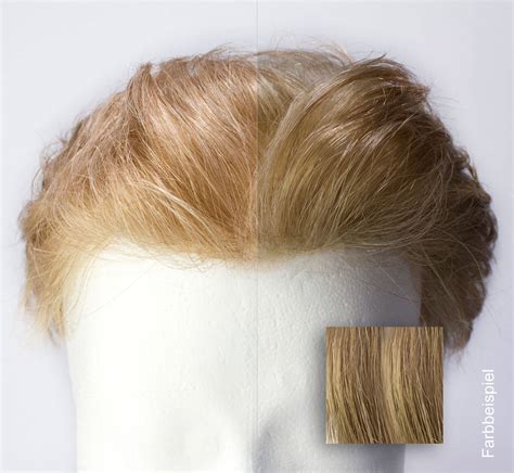 Swiss Lace Toupet Farbe 20r Blond Direkthaar Haarersatz And Toupet