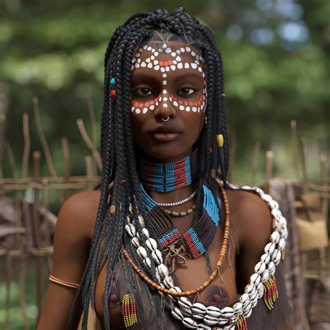 Artstation Tribal Girl