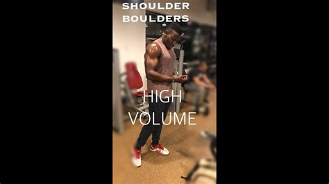 Shoulder Workout High Volume Youtube