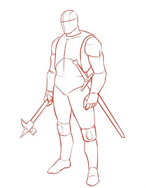 See also 50+ easy drawing ideas for beginners to try. How to Draw a Templar Knight -Full Body ...