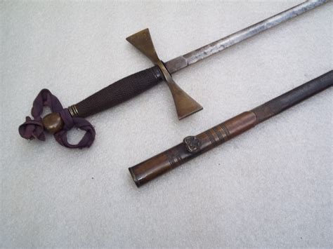 Antique Masonic Sword By Kenning Etsy