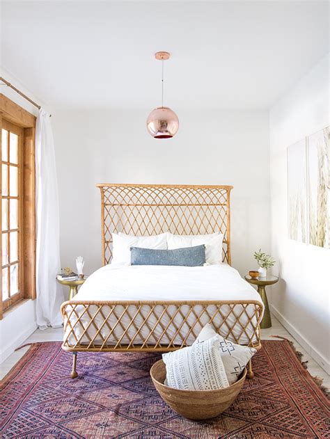 Karina bed frame with drawers junior kids luxury foam mattress bedroom tailored. Sarah Sherman Samuel:A-frame Master Bedroom Before & After ...
