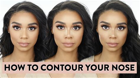 How To Contour Your Nose Youtube