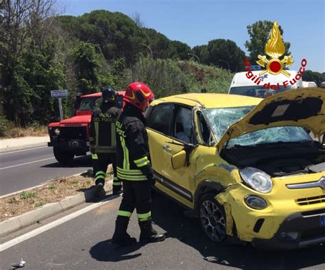 L´incidente sulla strada statale 197 al km 51,900 nel comune di gesturi. (FOTO) Sestu, rocambolesco incidente a Cortexandra ...