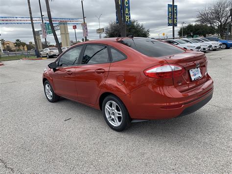 New 2019 Ford Fiesta Se Sedan In San Antonio 990746 Red Mccombs