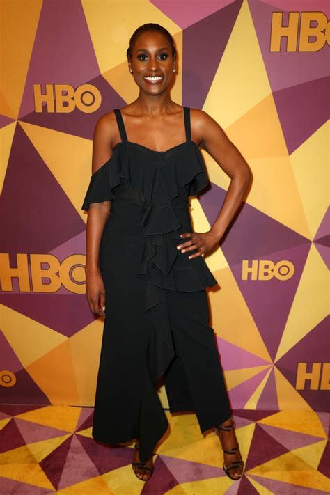 Issa Rae Golden Globes Afterparty Dresses 2018