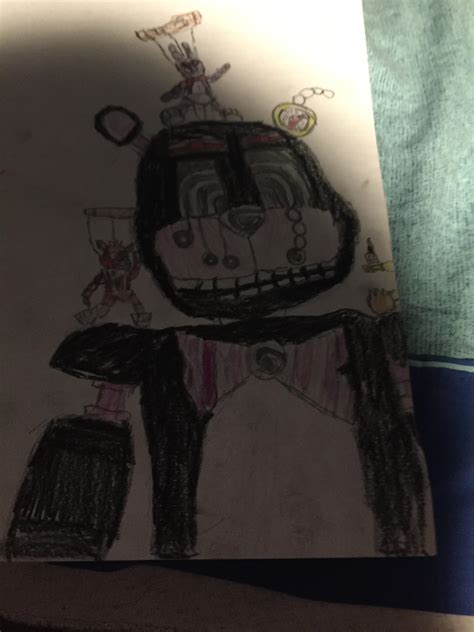 A Drawing Of My Fnaf Oc Hypno Freddy Tell Me If You Want Me To Draw