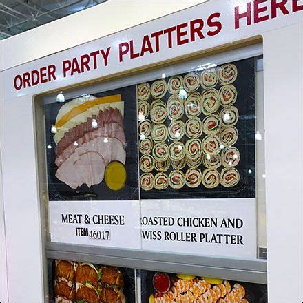Best food/prepared food buys at costco ? Costco Self-Service Party Platter Order Station - Fixtures ...
