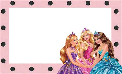 Barbie Invitaciones Y Marcos Para Imprimir Gratis Barbie Theme Party Porn Sex Picture