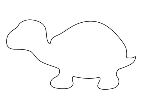 Cut Out Turtle Template Printable Pic Lard